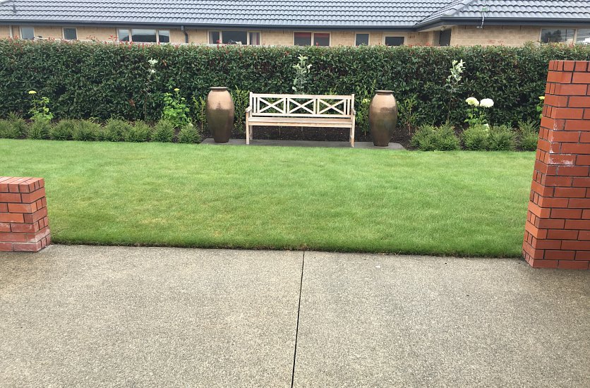 Residential landscaping image